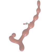 Erofoni 407-SKIN 23 CM Sıralı Anal ve Vajinal Zevk Topu Anal Plug Açıcı