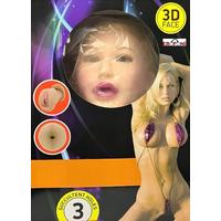 Erofoni 8128 Büyük Boy Sesli Sarı Saçlı Realistik 3 İşlevli Titreşimli Kaliteli Şişme Bebek Kadın Manken