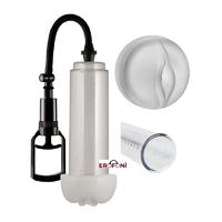 Erofoni A-2-2190 Süper Penis Pump 20 CM Realistik Vajina Girişli Süper Vakum Penis Pompası