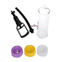 Erofoni A-9615 Yeni Nesil 3 Silikon Pompa Giriş Başlıklı 20 CM Vakumlu Penis Pompası
