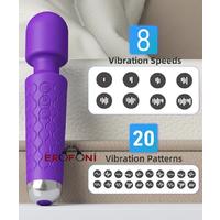 Erofoni BDM1137 Usb Şarjlı Medikal Silikon 20 Mod Titreşim ve 8 Fonksiyon Hız Teknolojik Erotik Masaj Vibratörü