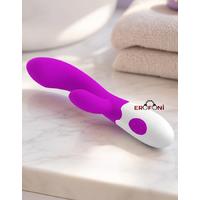 Erofoni BDM4174 Medikal Silikon 30 Mod Titreşimli Çift Motorlu Klitoris Uyarıcılı 20 CM Teknolojik Vibratör