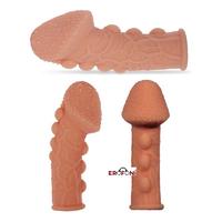 Erofoni ES-009 Ultra Soft Yumuşak Dokulu 15 CM Lüks Realistik Penis Kılıfı﻿﻿