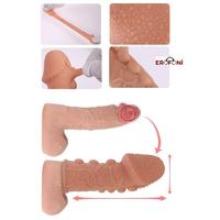 Erofoni ES-009 Ultra Soft Yumuşak Dokulu 15 CM Lüks Realistik Penis Kılıfı﻿﻿