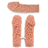 Erofoni ES-012 Ultra Soft Yumuşak Dokulu 15 CM Lüks Realistik Penis Kılıfı﻿﻿
