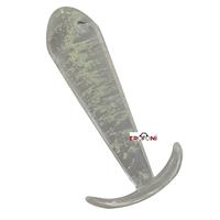 Erofoni LS-A39(NOCTİLUCE) Gece Karanlıkta Parlayan Komple Kalın Cam Yapı 12 Cm Anal Plug