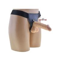 Erofoni LS-006-K605 Ultra Süper Realistik 17 Cm Belden Bağlamalı Yapay Takma Strapon Dildo Penis