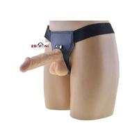 Erofoni LS-006-K605 Ultra Süper Realistik 17 Cm Belden Bağlamalı Yapay Takma Strapon Dildo Penis