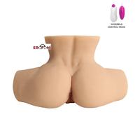 Erofoni LS-00612 Süper Realistik 30 CM Titreşimli 2 İşlevli Yapay Suni Vajina Anüs Kadın Kalça Mastürbatör