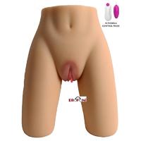 Erofoni LS-00627 Büyük Boy 4.5 KG Titreşimli Realistik 2 İşlevli Yapay Suni Vajina Anüs Kalça Mastürbatör 