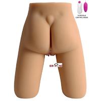 Erofoni LS-00627 Büyük Boy 4.5 KG Titreşimli Realistik 2 İşlevli Yapay Suni Vajina Anüs Kalça Mastürbatör 