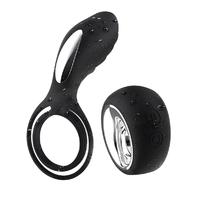 Erofoni LS-0068-SİYAH Uzaktan Kumandalı Usb Şarjlı Su Geçirmez Titreşimli Teknolojik Penis Halkası