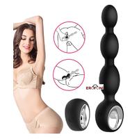 Erofoni LS-0084 Uzaktan Kumandalı Usb Şarjlı 21 Cm Teknolojik Titreşimli Anal Alıştırıcı Gevşetici Plug