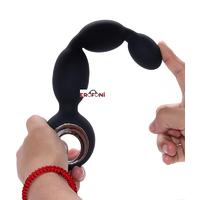 Erofoni LS-0084 Uzaktan Kumandalı Usb Şarjlı 21 Cm Teknolojik Titreşimli Anal Alıştırıcı Gevşetici Plug