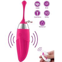 Erofoni LS-0088-PEMBE Uzaktan Kumandalı Usb Şarjlı 12 Hız Teknolojik Titreşimli Medikal Realistik Vibratör