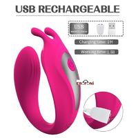Erofoni LS-0100-PEMBE Uzaktan Kumandalı Usb Şarjlı Su Geçirmez Çift Motorlu Teknolojik 12 Hız Titreşimli Vibratör