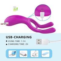 Erofoni LS-0133-MOR Usb Şarjlı Uzaktan Kumandalı Su Geçirmez 12 Adet Süper Teknolojik Titreşimli Penis Halkası