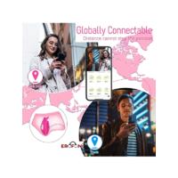 Erofoni LS-0159-PEMBE-APP Telefon Uyumlu Usb Şarjlı Çift Motorlu Su Geçirmez We Vibe App Uygulamalı Titreşimli Teknolojik Vibratör