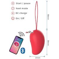 Erofoni LS-0172-APP Telefon Uyumlu Usb Şarjlı App Uygulamalı Titreşimli Su Geçirmez Vibratör