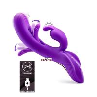 Erofoni LS-0488 Otomatik Dil Hareketli 3 Motorlu Usb Şarjlı Su Geçirmez Teknolojik Titreşimli Vibratö