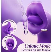 Erofoni LS-0498 Otomatik Dil Hareketli Klitoris Emici 3 Motorlu Usb Şarjlı 20 CM Su Geçirmez Teknolojik Titreşimli Vibratör
