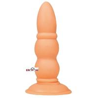 Erofoni LS-062 Boğumlu 15 CM Süper Realistik Vantuzlu Anal Gevşetici Alıştırıcı Tıkaç Plug