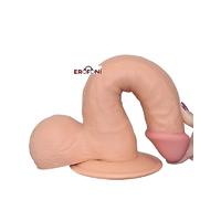 Erofoni LS-093 Ultra Süper Realistik 23 CM Vantuzlu Gerçekçi Yapay Dildo Penis