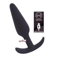 Erofoni LS-12005 Usb Şarjlı Teknolojik 10 Hız Titreşimli 10 Cm Medikal Silikon Anal Açıcı Gevşetici Alıştırıcı Plug