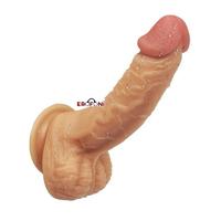 Erofoni LS-154 Ultra Süper Realistik 20 CM Vantuzlu Gerçekçi Yapay Dildo Penis