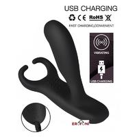 Erofoni LS-17059 Uzaktan Kumandalı Çift Motorlu 22 Adet Titreşim Erkeklere Özel Usb Şarjlı Anal Prostat Masaj Vibratörü