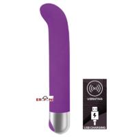 Erofoni LS-18011 Usb Şarjlı 15 CM Teknolojik 10 Hız Titreşimli Kaliteli G Noktası Uyarıcılı Medikal Realistik Vibratör 