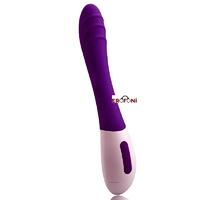 Erofoni LS-18027 Usb Şarjlı 20 CM Teknolojik 12 Hız Titreşimli Üst Düzey Kaliteli Mor Medikal Realistik Vibratör