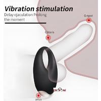 Erofoni LS-20040 Usb Şarjlı 10 Adet Çok Güçlü Teknolojik Titreşimli Penis Halkası