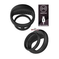 Erofoni LS-24026 Usb Şarjlı 10 Adet Güçlü Teknolojik Titreşimli Süper Medikal Silikon Penis Halkası
