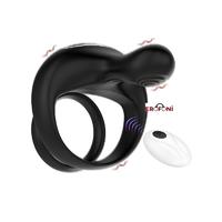 Erofoni LS-24028 Usb Şarjlı Anal Vajinal Klitoral Uyarıcı Teknolojik 10 Adet Titreşimli Medikal Silikon Penis Halkası
