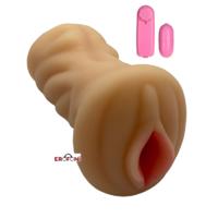 Erofoni LS-4026 Ultra Süper Realistik Titreşimli 14 CM Yapay Suni Vajina Mastürbatör