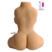 Erofoni LS-7000 ULtra Süper Realistik 3 KG Titreşimli 2 İşlevli Yapay 27 CM Suni Vajina Anüs Kadın Vücut Mastürbatör