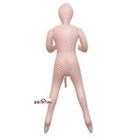 Erofoni LS-8378 3D Dolgu Yüz Titreşimli Süper 18 CM Penis ve Anüslü 3 İşlevli Şişme Bebek Erkek Manken