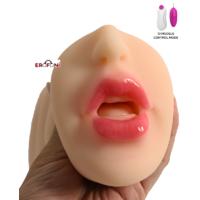 Erofoni LS-9016 Ultra Süper Realistik 3 İşlevli Titreşimli Yapay Suni Vajina Anüs Ağız Mastürbatör
