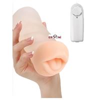 Erofoni LS-C4002 Süper Realistik Titreşimli 16 CM Gerçekçi Suni Ağız Oral Mastürbatör
