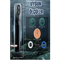 Erofoni LS-K0201 Pro Sulu & Susuz Kullanılabilen Otomatik Yüksek Basınçlı Ayarlı Emişli Vakum Penis Pompası