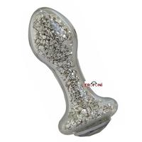 Erofoni LS-KXYKL01 İçi Simli Komple Kaliteli Kalın Cam Yapı 9 Cm Anal Gevşetici Alıştırıcı Plug
