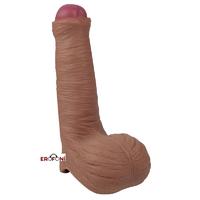 Erofoni LS-ZT-106 Çift Katmanlı İçi Boş 16 CM Ultra Süper Realistik Medikal Silikon Penis Kılıfı