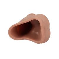 Erofoni LS-ZT-106 Çift Katmanlı İçi Boş 16 CM Ultra Süper Realistik Medikal Silikon Penis Kılıfı