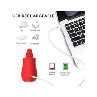 Erofoni LS0310 Usb Şarjlı Yukarı Aşağı Dil Hareketli 10 Hız Teknolojik Titreşimli Su Geçirmez Vibratör
