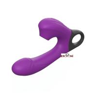 Erofoni LS0627 Usb Şarjlı 10 Hız Klitoris Emici Ve Teknolojik 20 Hız Titreşimli Realistik Vibratör