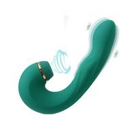 Erofoni LS0719-YEŞİL Usb Şarjlı 3 Motorlu Klitoris Emici 30 Hız Teknolojik Titreşimli Su Geçirmez Vibratör
