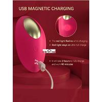 Erofoni LS21-0421-02 Telefon Uyumlu Usb Şarjlı 9 Hız Klitoris Emici App Uygulamalı Titreşimli Su Geçirmez Vibratör