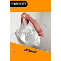 Erofoni S-185018 Özel Seri 26 Cm Premium 3d Gerçekçi Model Çift Katmanlı Ultra Süper Realistik Vantuzlu Dildo Penis