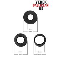 Erofoni S-274001 Yeni Nesil Dayanıklı Güçlü Tetik Mekanizma 20 Cm Yedek Başlıklı Vakumlu Penis Pompası